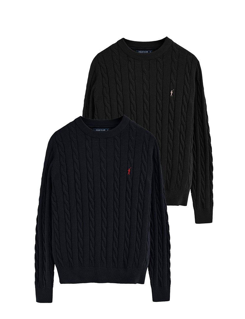Pack 2 Pullovers Rigby Go Cable U Multicor