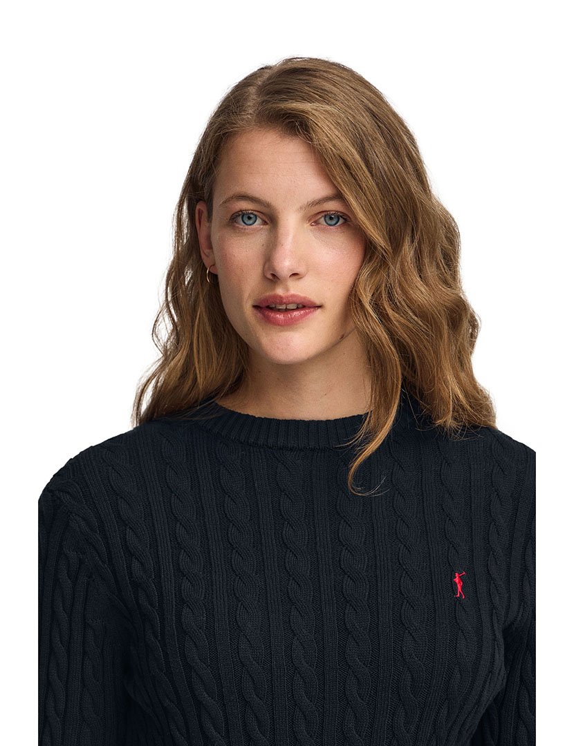 Pullover Rigby Go Cable U Azul