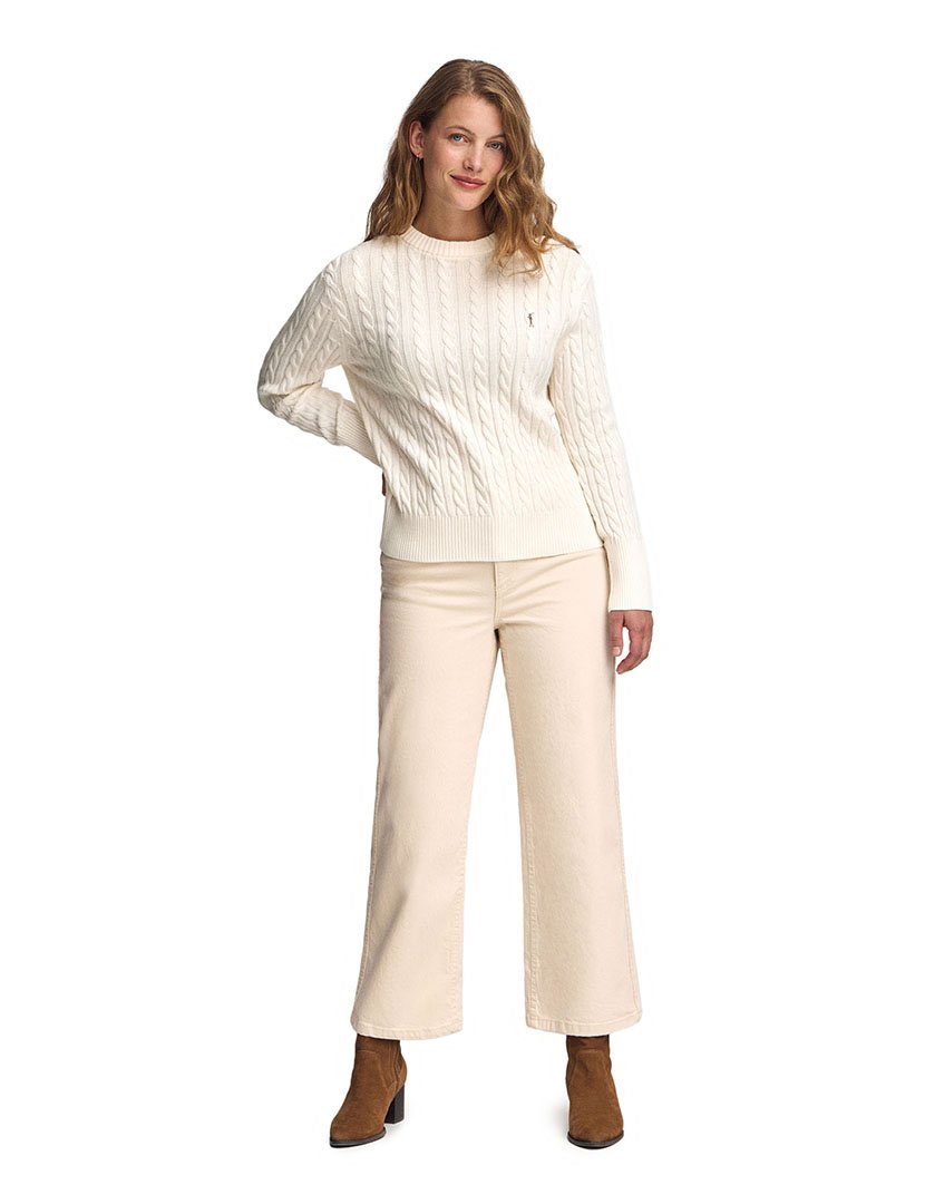 Pullover Rigby Go Cable U Bege