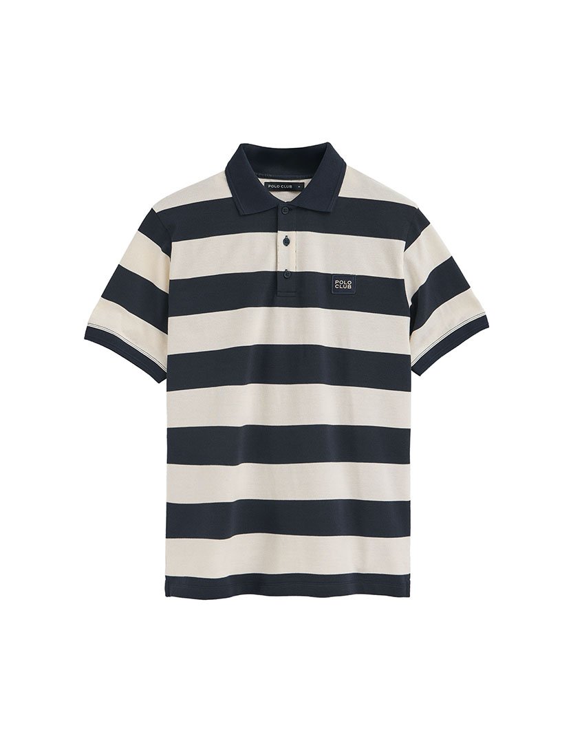 Pólo Manga Curta Cronos Bege