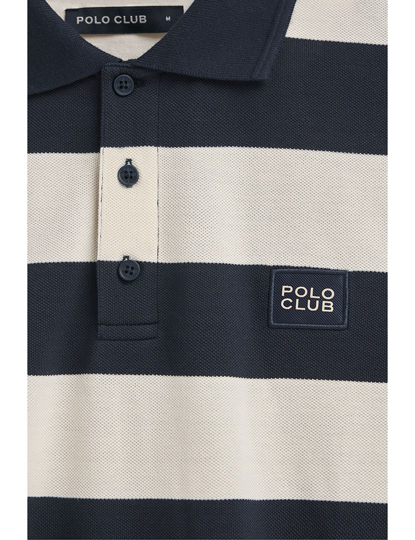 Pólo Manga Curta Cronos Bege