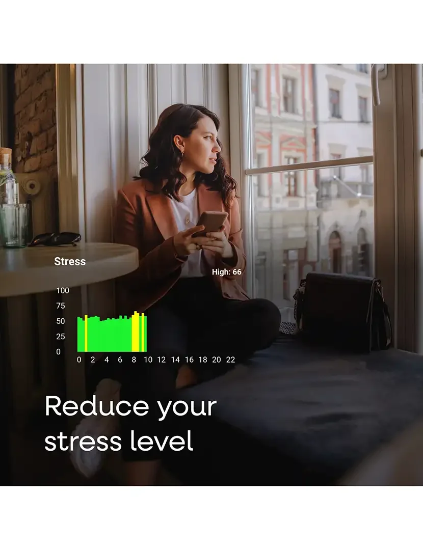 Smart Ring Elite LUX Silver - Tamanho 12