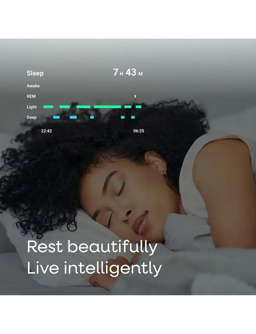 Smart Ring Elite LUX Silver - Tamanho 9