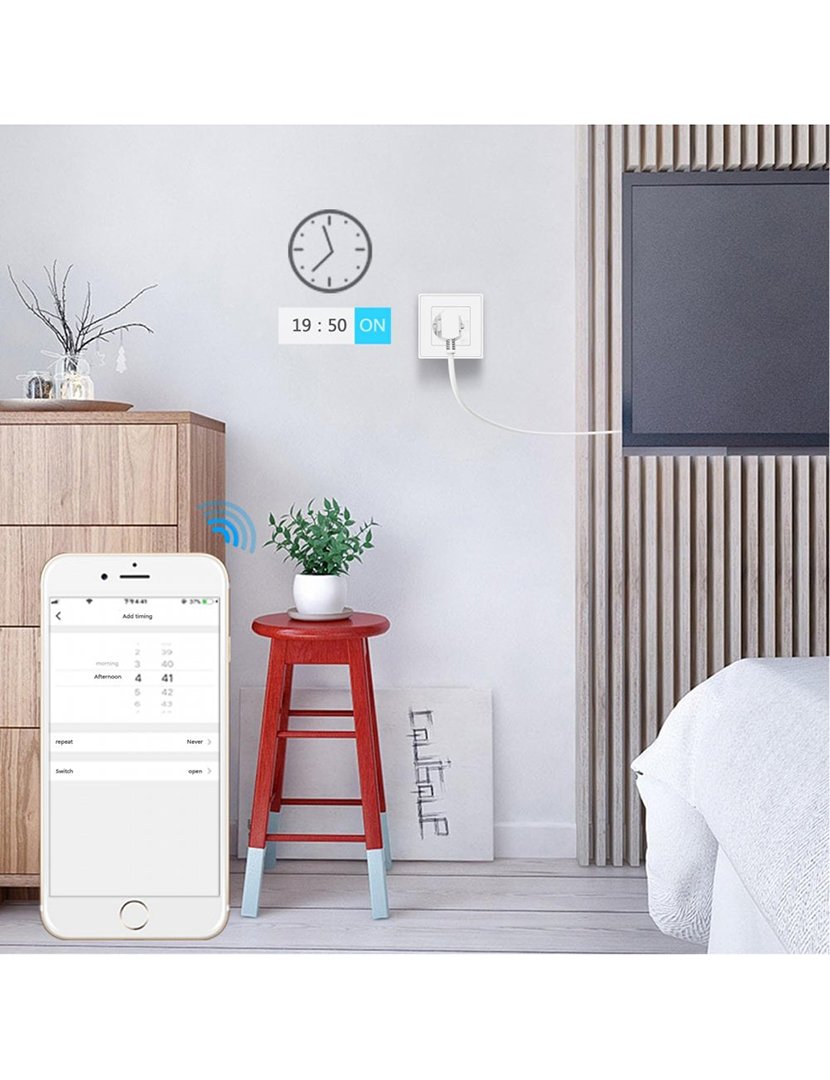 Tomada Parede Smart EU