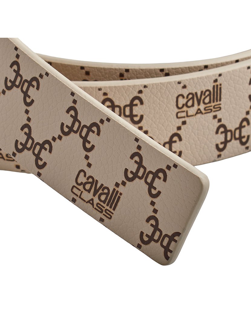 Cinto Reversível com fivela removível Bege