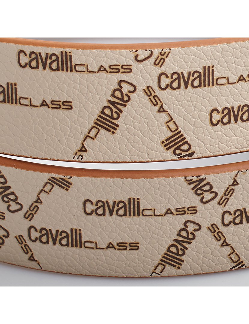 Cinto Reversível com fivela removível Bege-Castanho