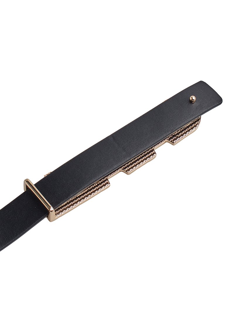 Cinto Reversível com fivela removível Preto