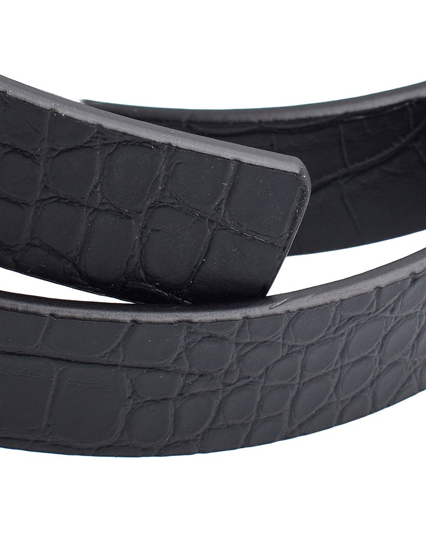 Cinto Reversível com fivela removível Preto