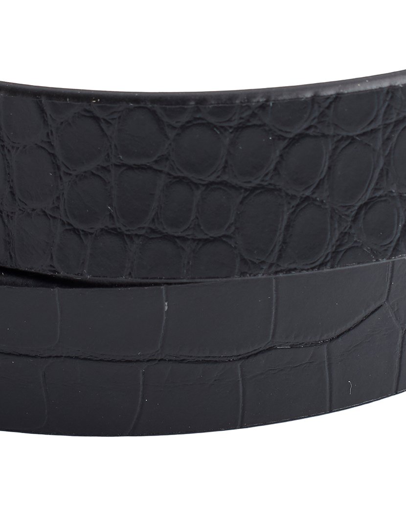 Cinto Reversível com fivela removível Preto