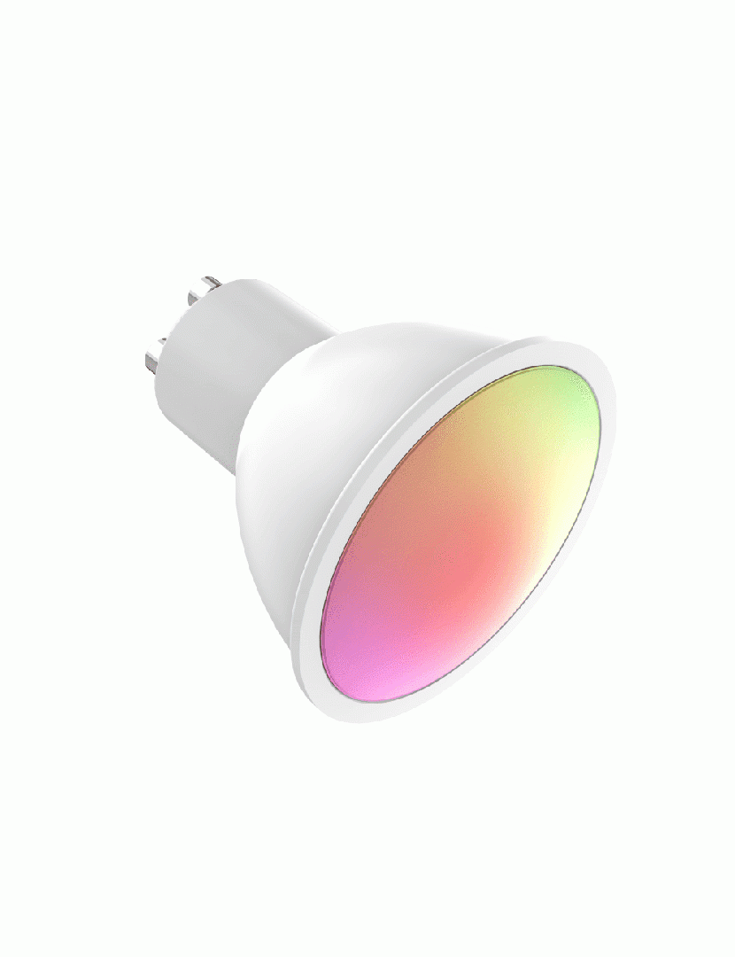 Pack 4 Lâmpadas Smart GU10 LED Spot RGB+CCT