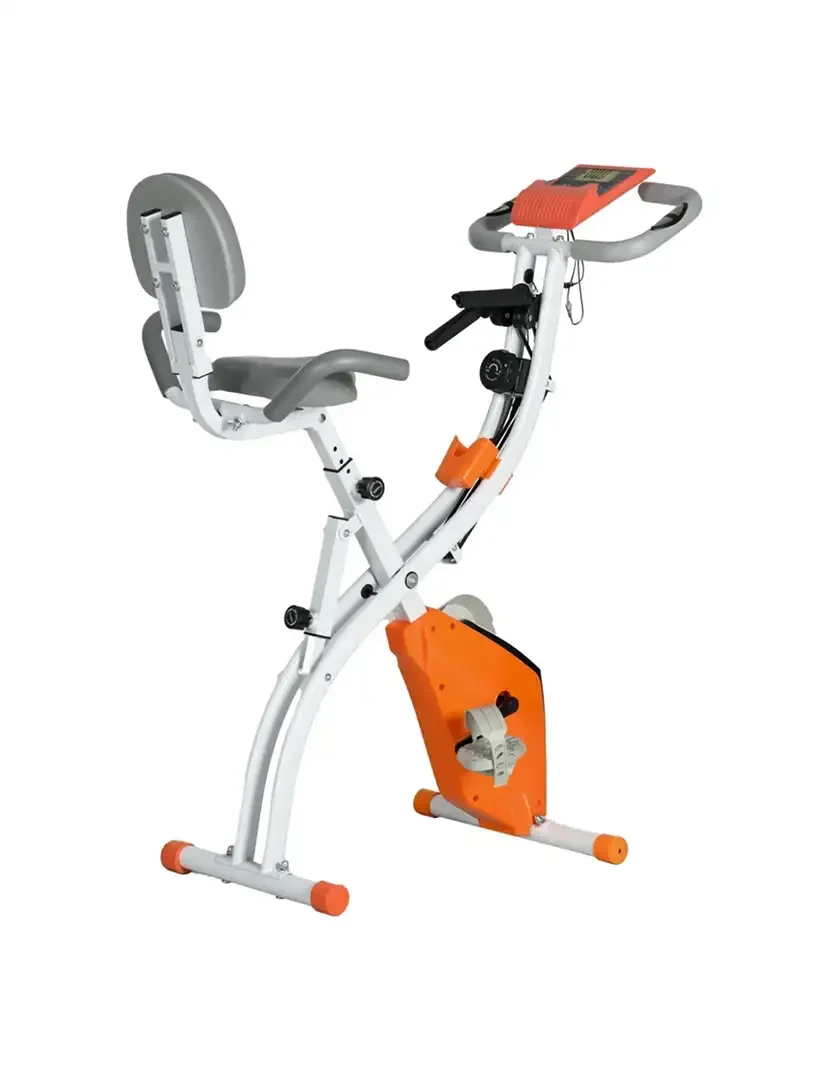 Bicicleta Ergométrica Dobrável Laranja