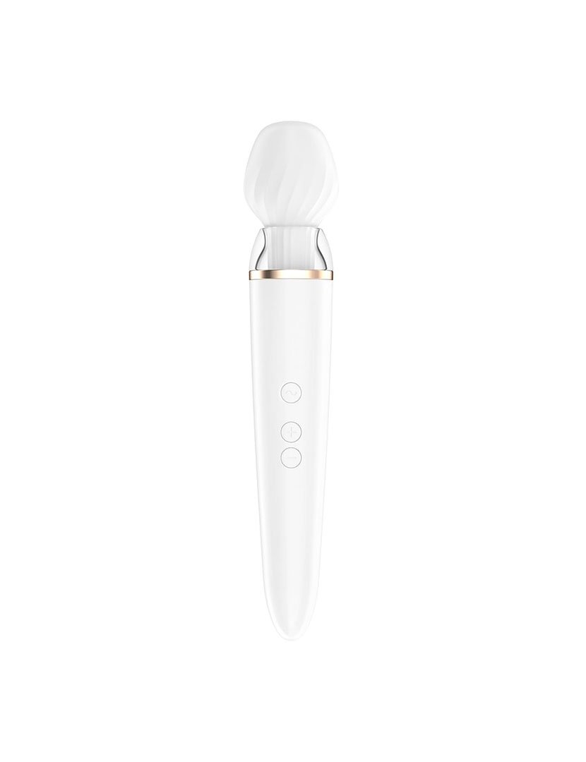 Vibrador Double Wand-er Branco