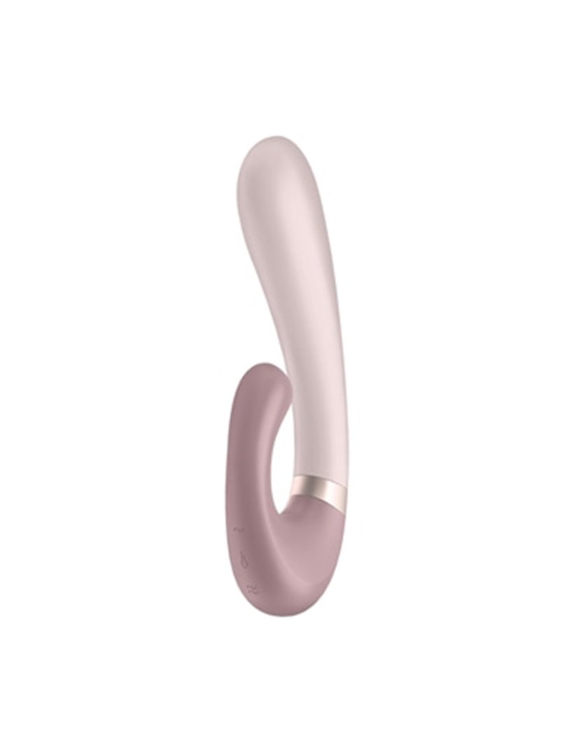 Heat Wave Rabbit Vibrador Efeito Calor Rosa com app
