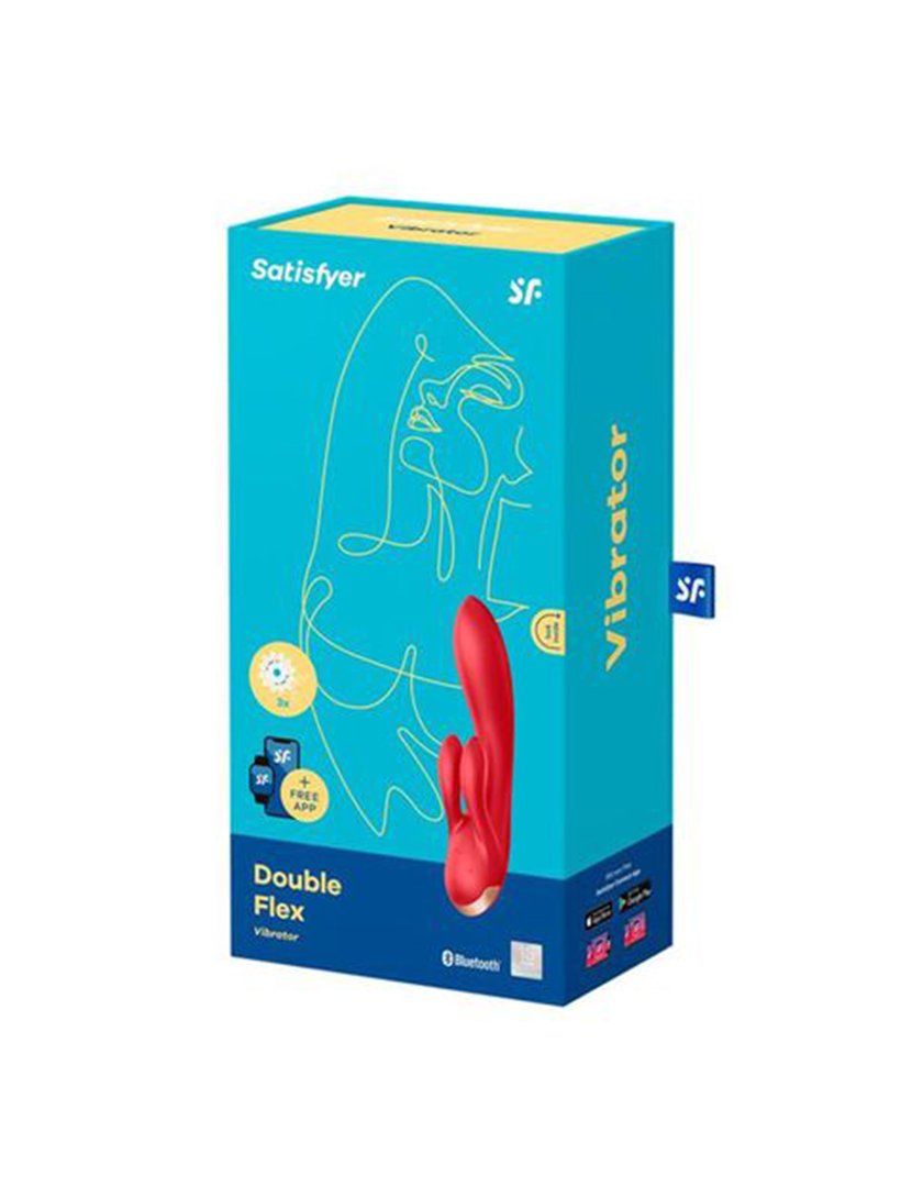 Vibrador Rabbit Double Flex com app