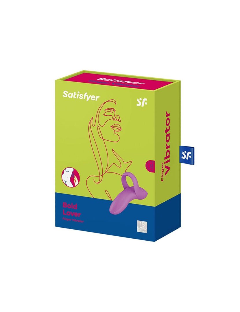 Bold Lover Finger Vibrador Rosa Oscuro