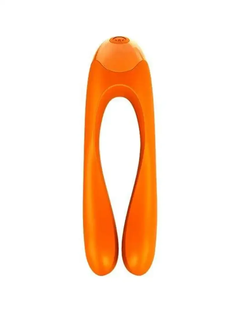 Candy Cane Naranja Vibrador 