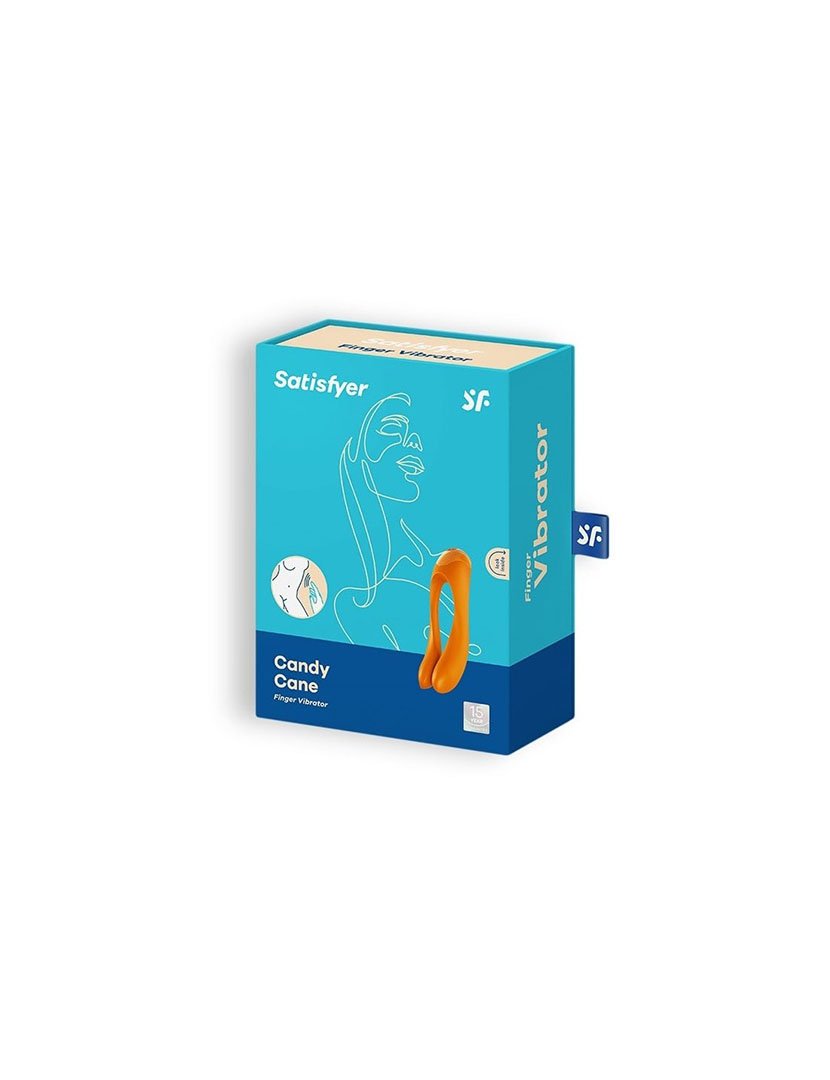 Candy Cane Naranja Vibrador 