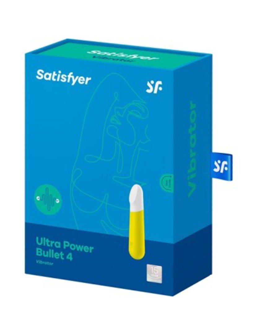 Vibrador Ultra Power Bullet 4 Amarelo