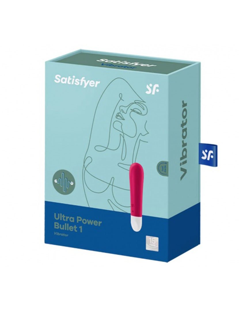 Vibrador Ultra Power Bullet 1 Vermelho