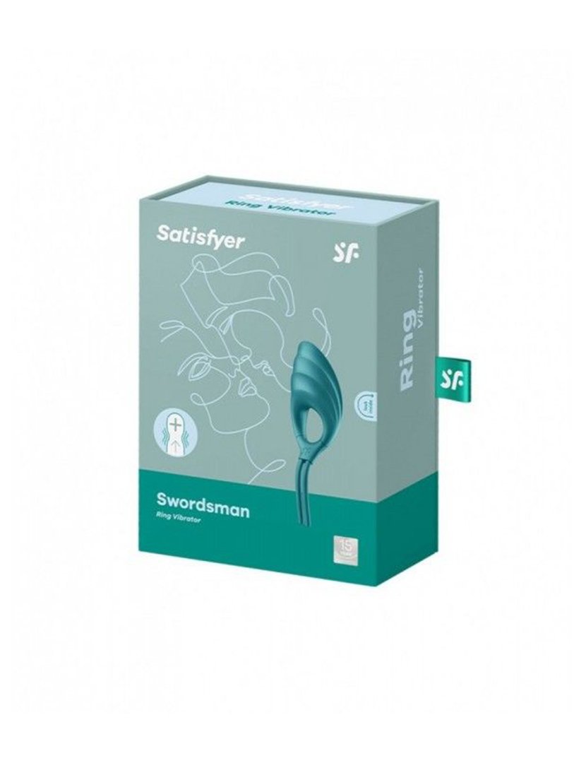 Swordsman Ring Vibrador Verde