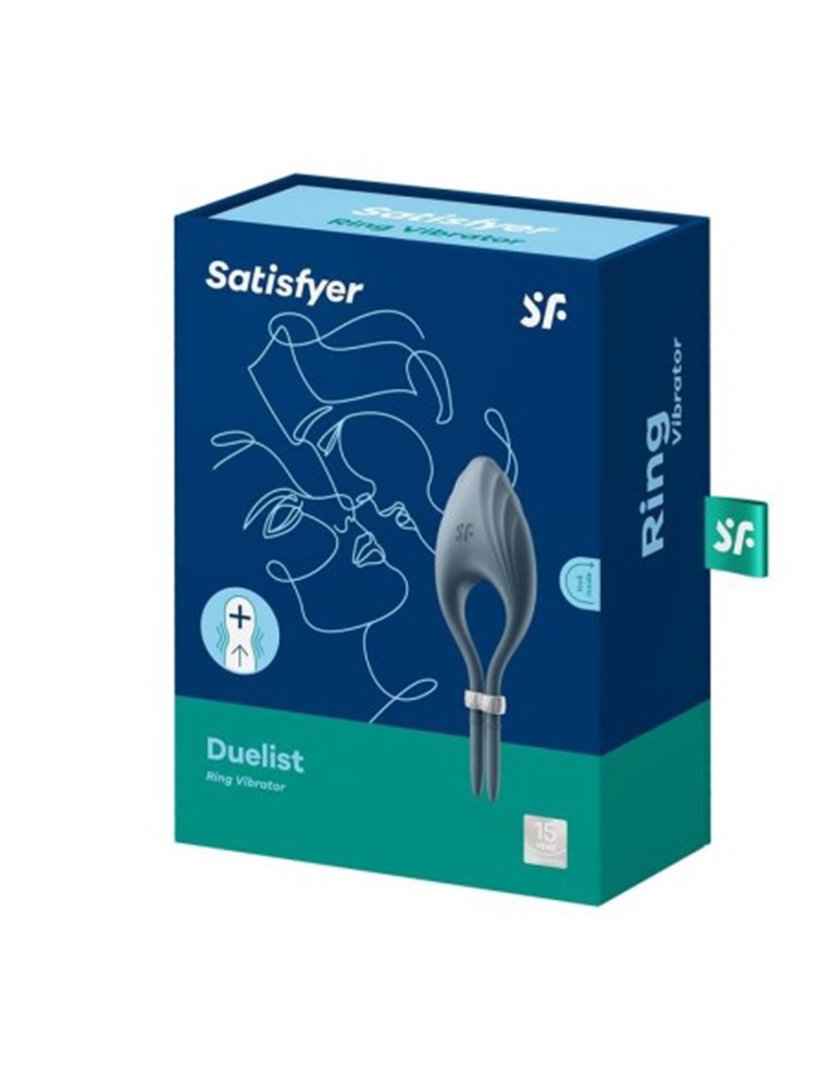 Duelist Ring Vibrador Azul-Oscuro