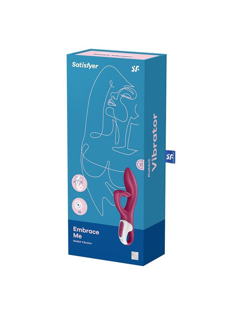 Embraceme Rabbit Vibrador Frutos Vermelho