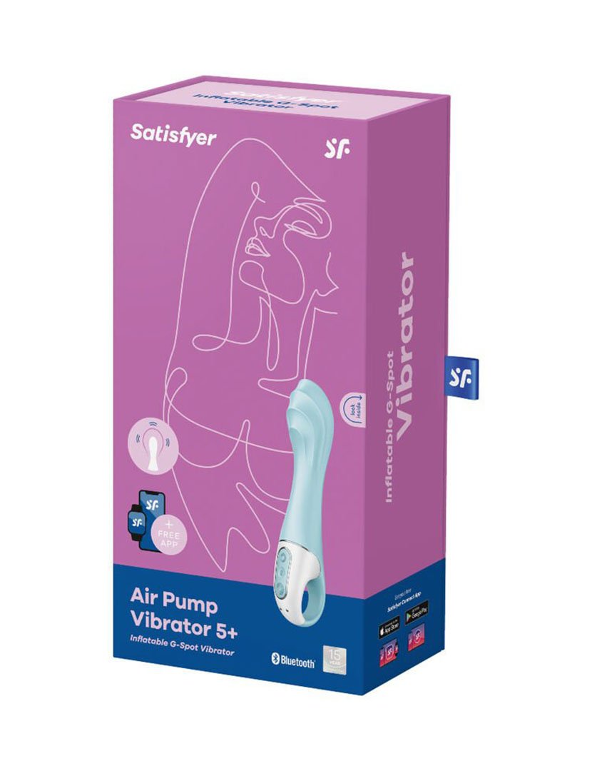 Air Pump 5 Gspot Vibrador Azul