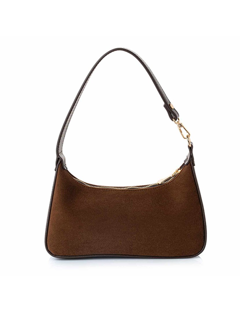 Mala de Ombro Senhora Cosenza Castanho