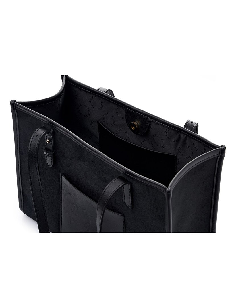 Mala de Ombro Senhora Piacenza Preto