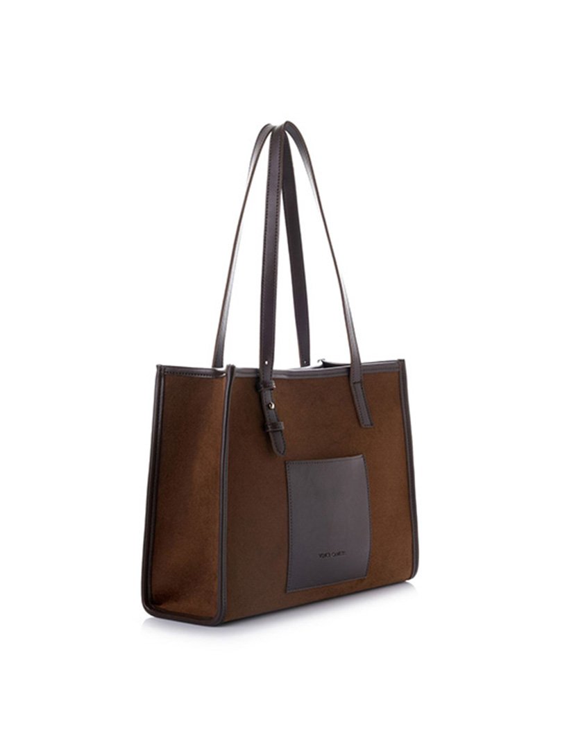 Mala de Ombro Senhora Piacenza Castanho