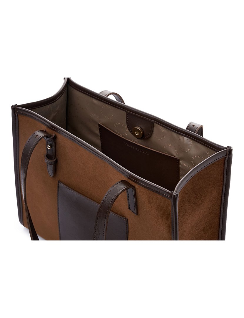 Mala de Ombro Senhora Piacenza Castanho