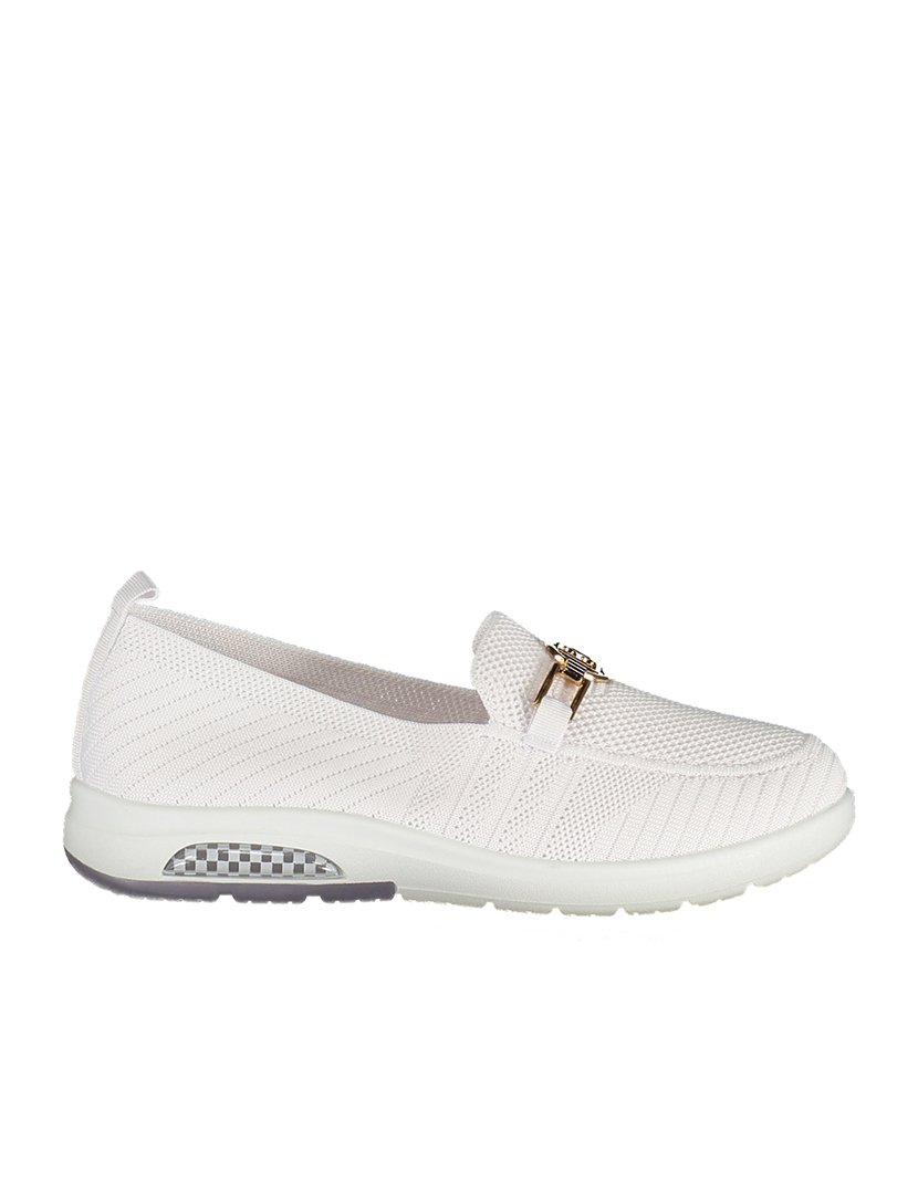 Mocassins Slip-on Senhora Branco