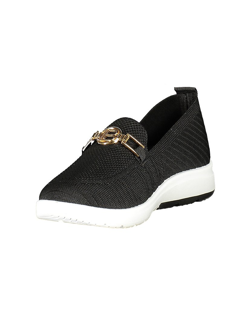 Mocassins Slip-on Senhora Preto
