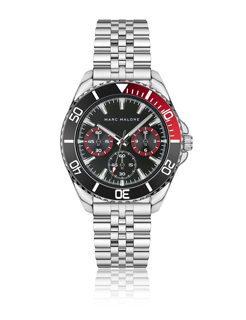 Relógio Masculino Prateado