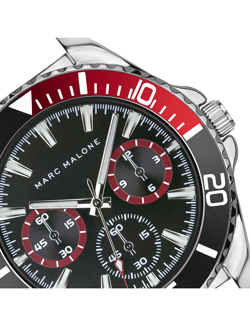 Relógio Masculino Prateado