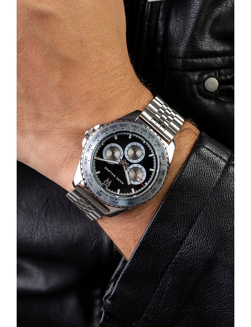 Relógio Masculino Prateado