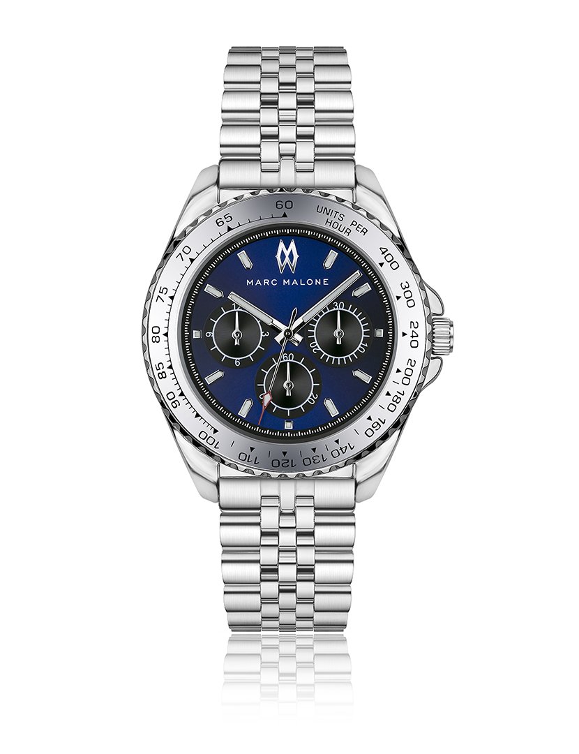 Relógio Masculino Prateado