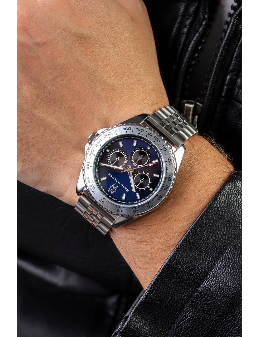 Relógio Masculino Prateado