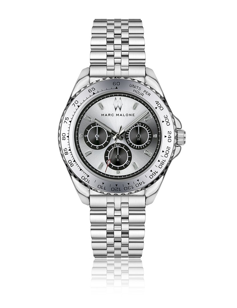 Relógio Masculino Prateado