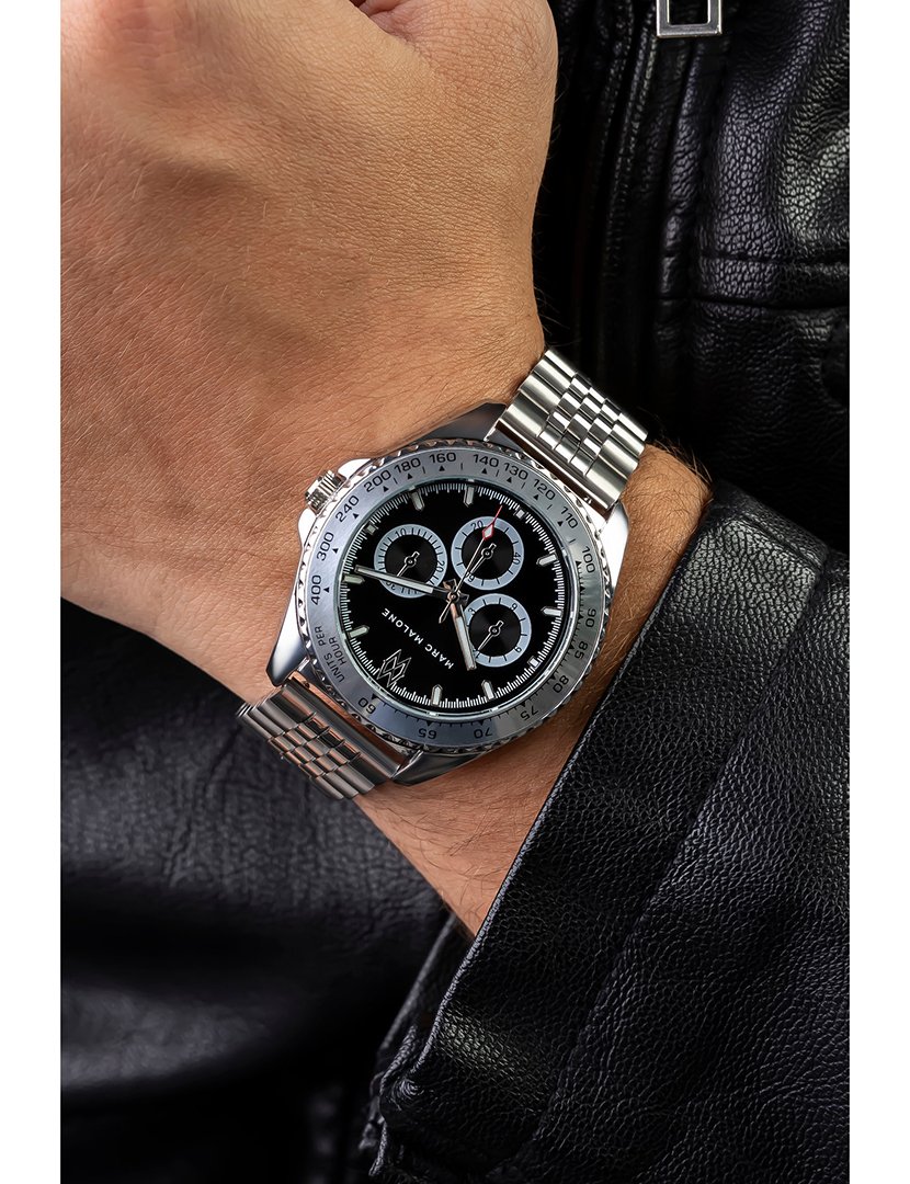 Relógio Masculino Prateado