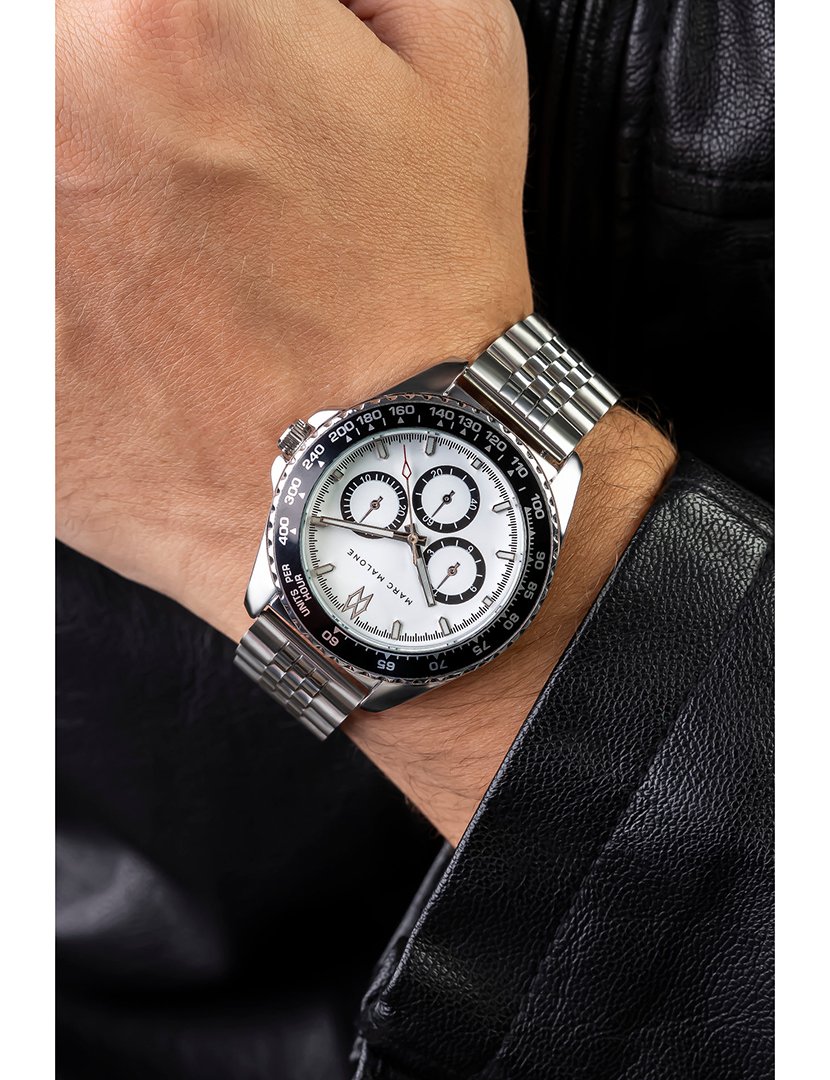 Relógio Masculino Prateado