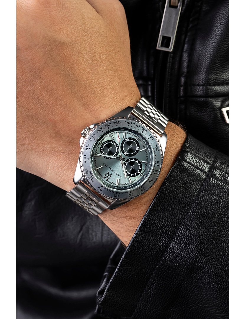 Relógio Masculino Prateado