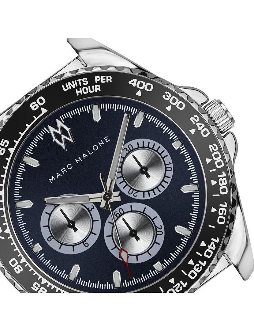 Relógio Masculino Prateado