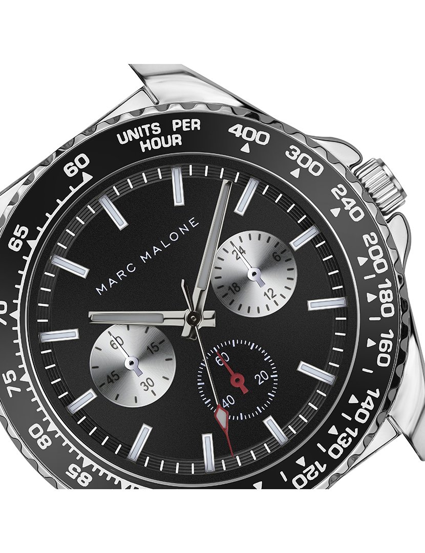 Relógio Masculino Prateado