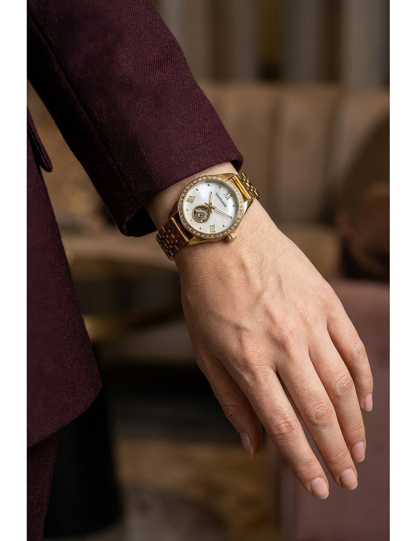 Relógio Feminino Dourado