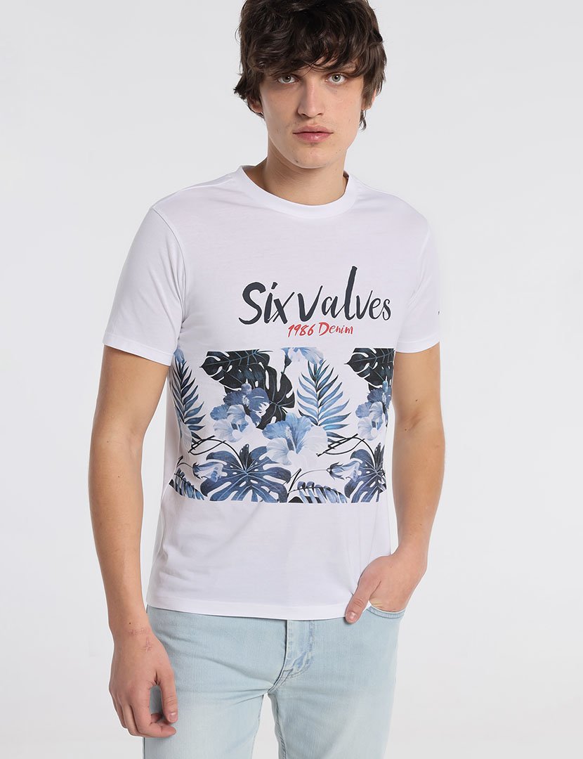 T-Shirt Homem Branco