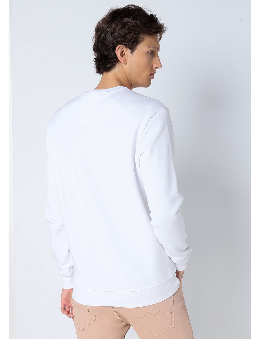 Sweatshirt Homem Branco
