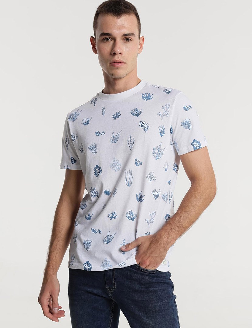 T-Shirt Homem Branco