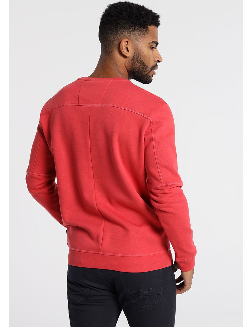 Sweatshirt Homem Vermelho
