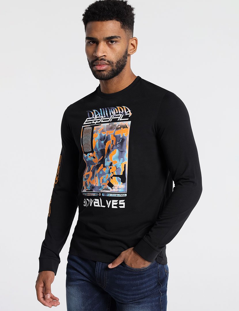 Camisola Homem Preto